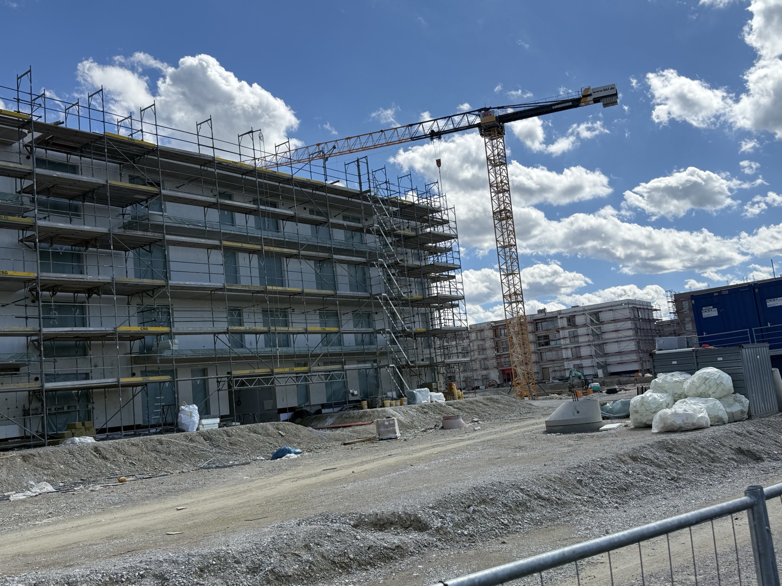 Modernes Wohnungsbau-Quartier